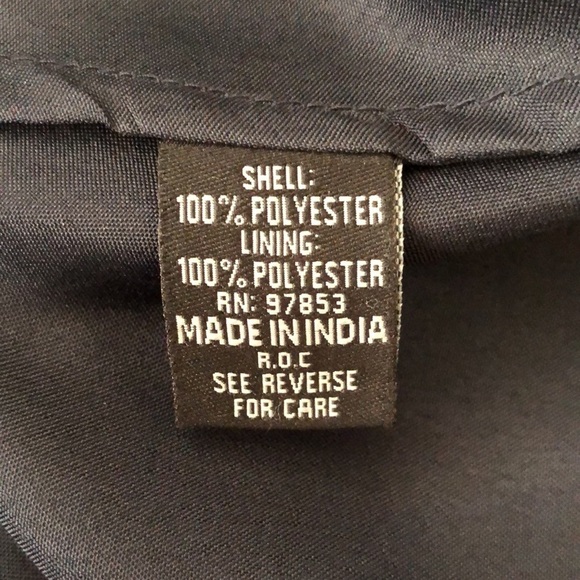 JKARA Beaded Navy Gown Maxi Dress - 6P - Picture 13 of 13